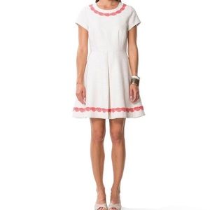 Sail To Sable Basket Fit and Flare Dress with Lace